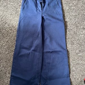 Everlane wide leg cropped pants